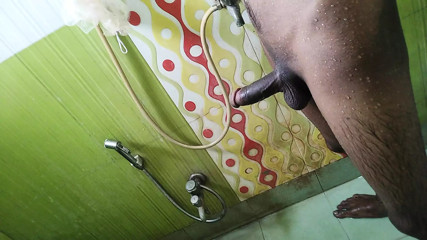 Kolkata Bull Boy Strangerpran Bathroom Shower With Live Call Client See Handjob