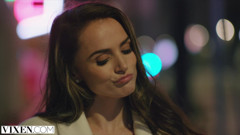 VIXEN - Janice Griffith and ivy wolfe sneak into backyard for nighttime pool fun