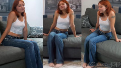 Innocent cutie gets her teen twat creampied by casting agent