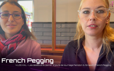 Vlog Xxl – Behind the Scenes of Porn: 2 Days of Femdom & Strapon Filming – French Pegging