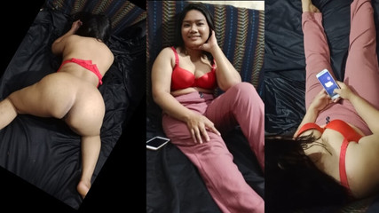 Ayu With Red Bra Is More Seductive