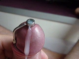 Cum with Penis Plug