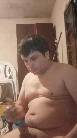 All the Cum Spread on My Tits