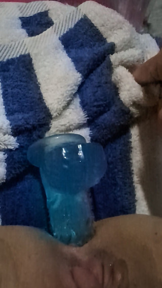 New Dildo Anal Fuck MILF GILF Solo Homemade Squirt