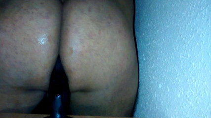 Riding + cum in my dildo