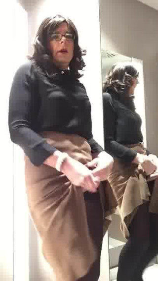 nice leather skirt, 349GBP, why don't you buy me this skirt?