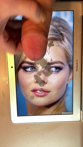 Samara Weaving Facial Cum Tribute