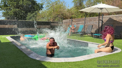 Orgy at the Pool