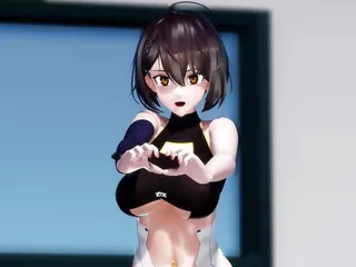 Balti - Sexy Dance + Gradual Undressing (3D HENTAI)