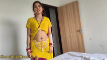 Desi Village Beautiful Stepsister come my bedroom and you saw her helping her brother-in-law to masturbate ShrutiLiveCum