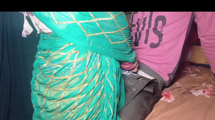 Desi Indian Rajasthani village wife sex with daughter-in-law in the doggy style and fucked her, real desi sex video