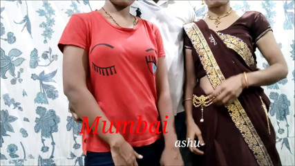 Indian threesome video, Mumbai Ashu sex video, anal sex