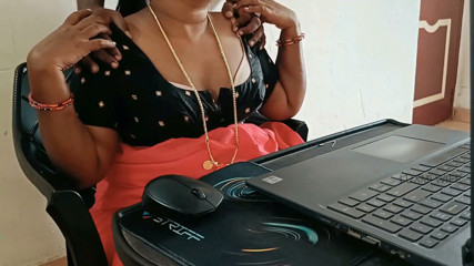 Step-stepbrother Sucked My Boobs During Online Interview