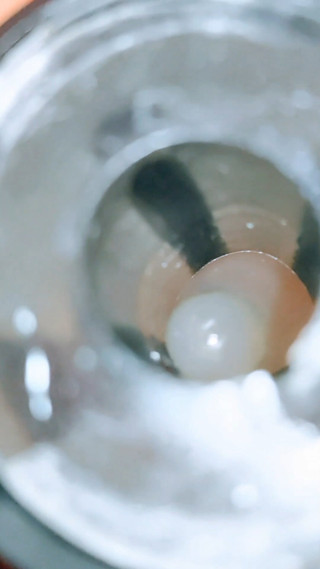 Erika Oak Piss &amp; Cum in Fleshlight with Condom on thumbnail