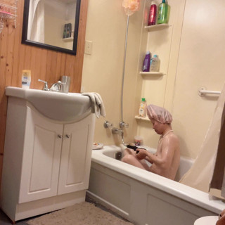 so hot today then shower