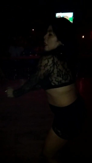Dancing at club