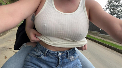 My stepmom picks me up after college for her friend to fuck me