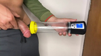 I Met the Famous Penis Pump and I Didn't Know It Made My Dick so Big thumbnail