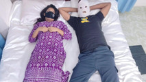 Milf Stepmom first time share bed with stepson part one