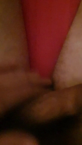 Slapping my useless sissy clit
