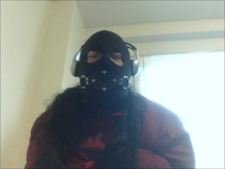 Me bound and gagged and having a ruined orgasm