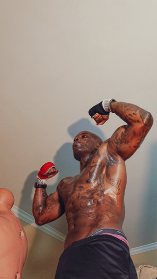 Big Black Hairy Cock Worship Hallelujah Johnson ( I AM the Big Blue Sky Stroking my Cock )