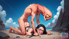 Milk Spray Orgasm: White Elf Goddess' Mind Break Hymen Assault