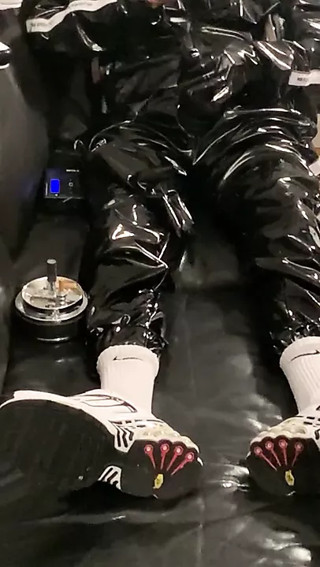 Wanking in PVC