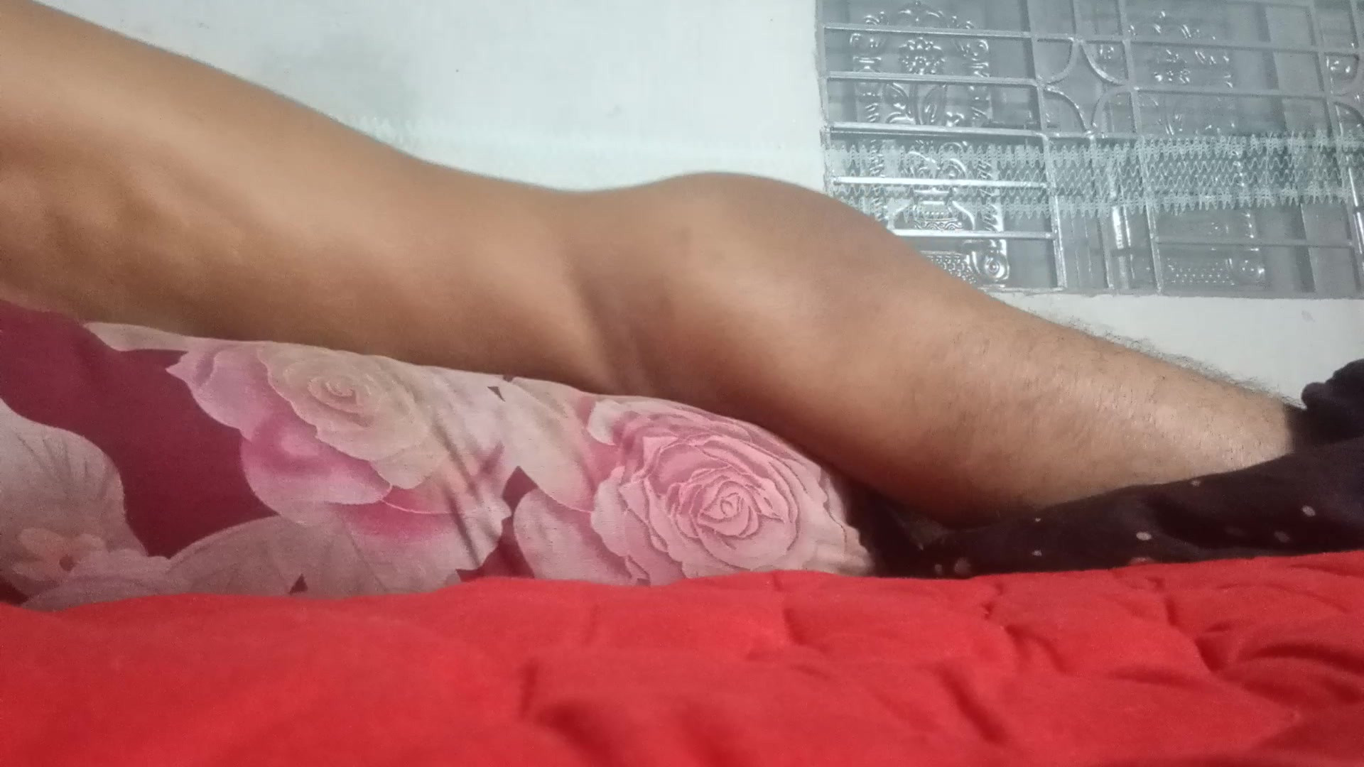 Cute masterbation at night