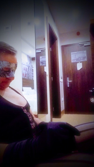 Slut crossdresser up for dads in hotel room
