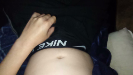Horny Trackie Wank