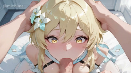Traveler Lumine  - Hard Fuck POV (Genshin Impact)