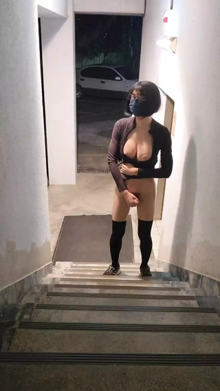 All day exhibitionist with exhibitionist Gina thumbnail