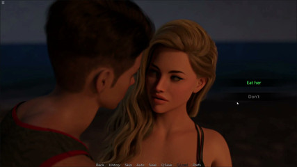 Cheating Girlfriend Having Sex With Billy On The Beach At Night