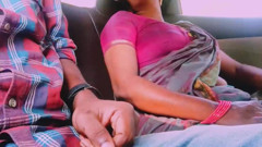 Villege aunty with son in law car sex Telugu dirty talks.