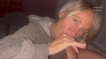 POV Blowjob with Cum for My Fans to Cum with.
