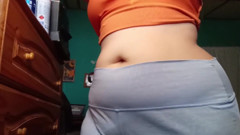 Cleaning My Deep Belly Button with a Cotton Swab
