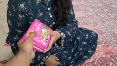 Step son asks his stepmother ing sanitary pads