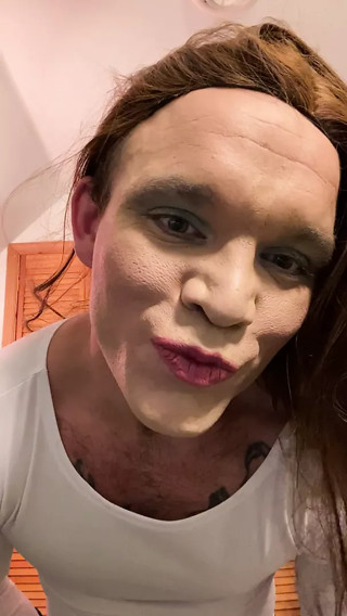 Gay faggot Crossdresser David