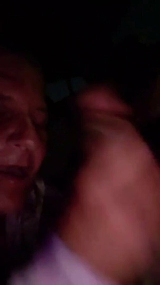 SW Petite white Granny Takes My BBC In Car