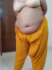 Stepfather in law fucked the Indian daughter in law Rani when she was doing exercises