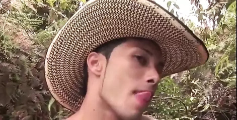 Hispanic Dream Boys in Hot Body Work Action,