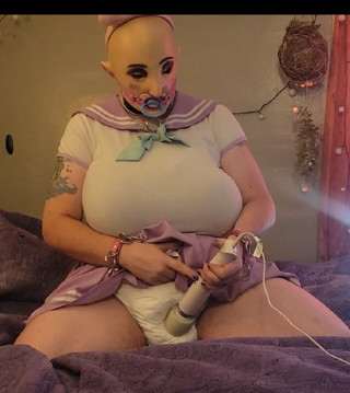 Sissy Rubberdoll Vibrator session