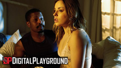 DIGITALPLAYGROUND - Isiah Maxwell Turns Anna Claire Clouds Into A Dripping Mess With His Tongue And Cock