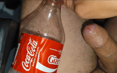 Boy Gets His Dick Stuck in a Coca-cola Bottle