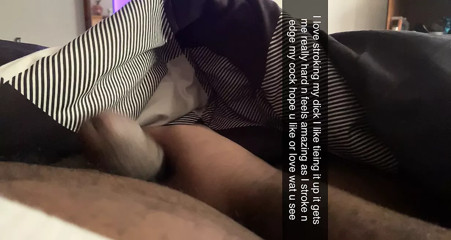 Stroking myself