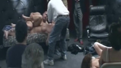 Mature Blondes Drenched in Wild Group Orgy Action
