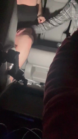 The second of 4 guys I fucked in the back seat – he didn't know he was getting sloppy seconds