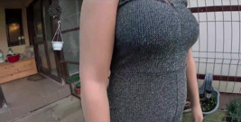 Risky Public Trip in Full Pantyhose Encasement Nylon Doll in the Car  Ep. 336