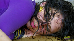Addictive sex doll got her love tunnels used by a charming Latino man